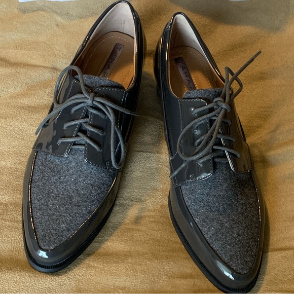 NWT Tahiti Leather Oxfords - Picture 2 of 7